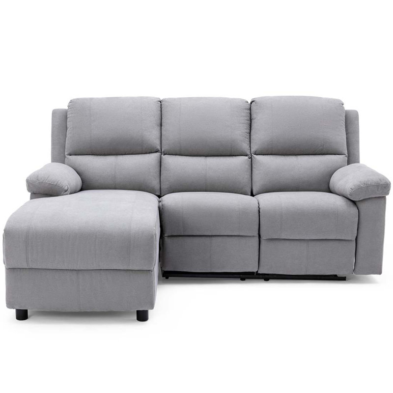 Ebern Designs HarperRae Reclining Corner Sofa Wayfair.co.uk